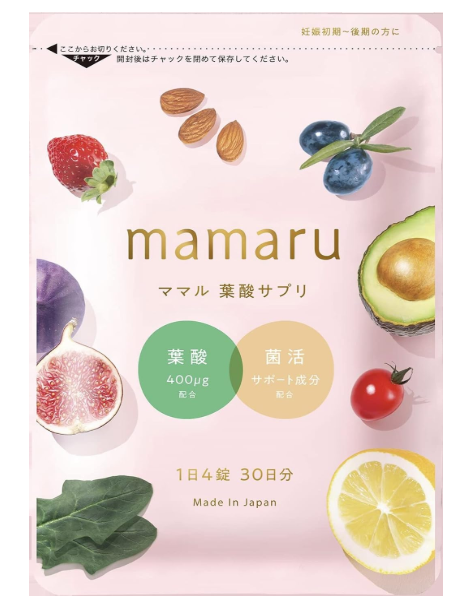 mamaru葉酸サプリの画像