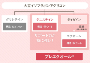 大豆イソフラボンの説明画像