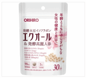 オリヒロ エクオール＆発酵高麗人参の画像