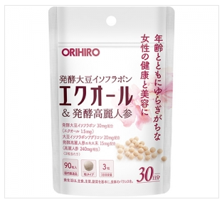 オリヒロ エクオール&発酵高麗人参の画像