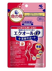 命の母 エクオールα プラス美容サポートの画像